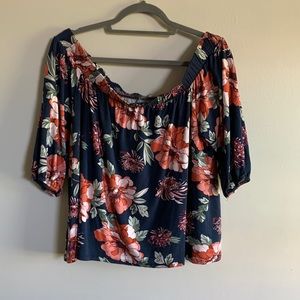 Off the shoulder top